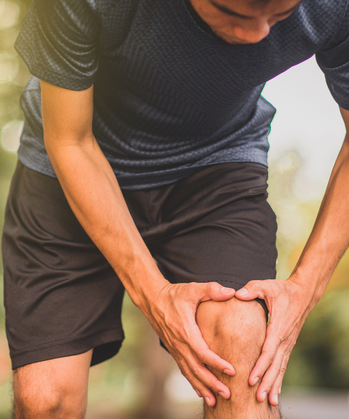 Patient undergoing minimally invasive knee replacement surgery in Gurgaon